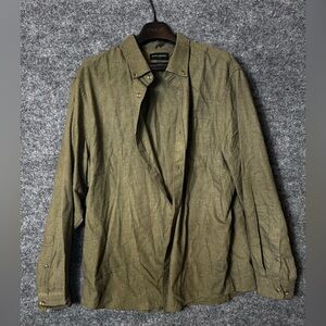 Banana Republic Sage Button Down Shirt Slim Fit - Size XXL